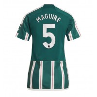 Manchester United Harry Maguire #5 Vonkajší Ženy futbalový dres 2023-24 Krátky Rukáv